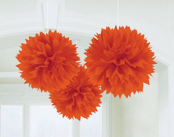 Fluffy Decoration - Orange