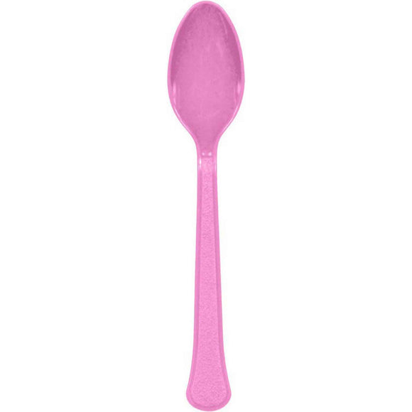 Soft Pink - Plastic Spoons