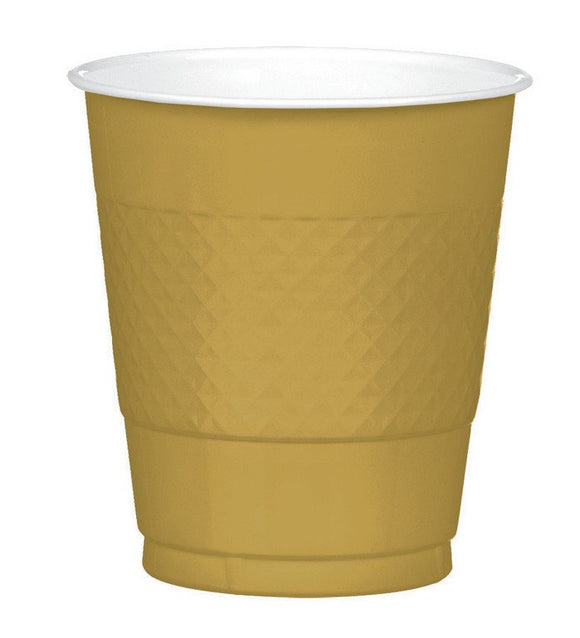 GOLD - Plastic Cups