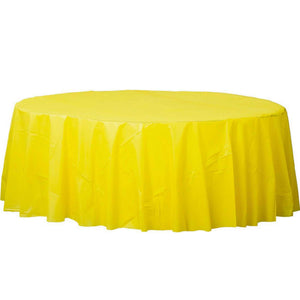 Yellow - Tablecover ROUND