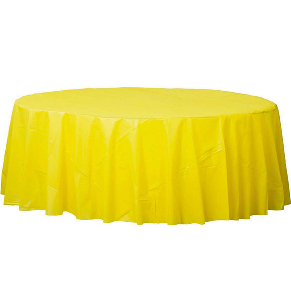 Yellow - Tablecover ROUND