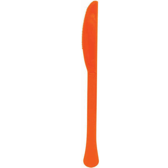 Orange - Plastic Knife