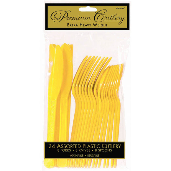 YELLOW - Cutlery Set