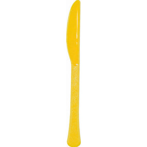 Yellow - Plastic Knife