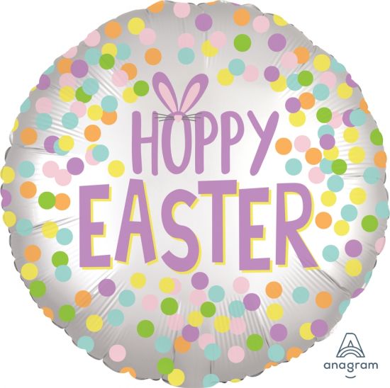 45cm Foil Balloon - EASTER (Hoppy)