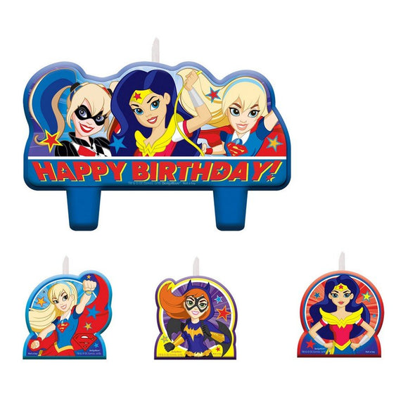 Birthday Candle Set - DC SUPER HERO GIRLS