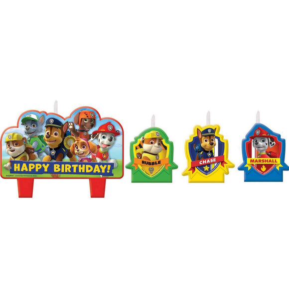 Birthday Candle Set - PAW PATROL