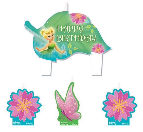 Birthday Candle Set - DISNEY FAIRIES (TINKERBELLE)