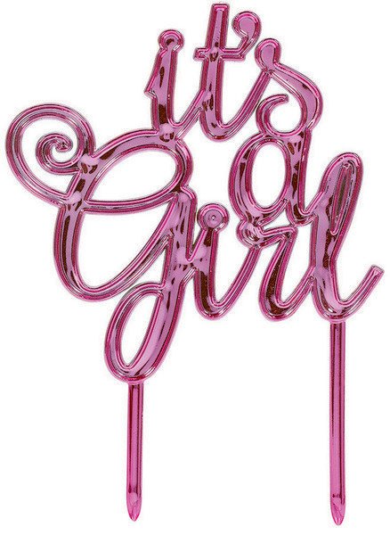 It's a Girl Cake Topper
