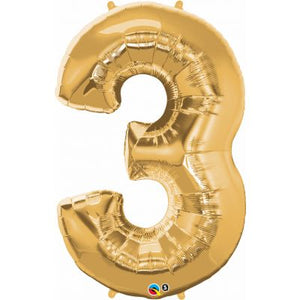 SuperShape Numbers GOLD #3