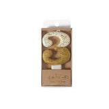 Candle - NUMBERS GOLD DIPPED 0-9