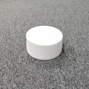 CAKE FOAM DUMMY - 3" TALL - 6" DIAMETER