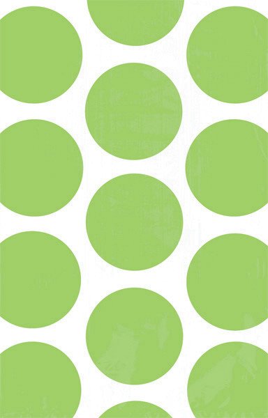 FAVOR BAGS - DOTS Lime Green