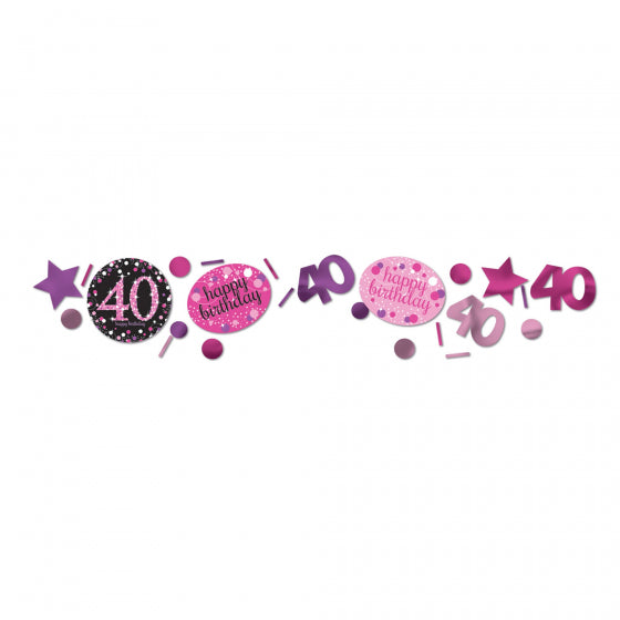 Confetti Table Scatters - SPARKLING 40 PINK