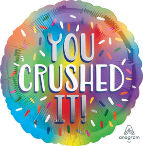 45cm Foil Balloon - YOU CRUSHED IT