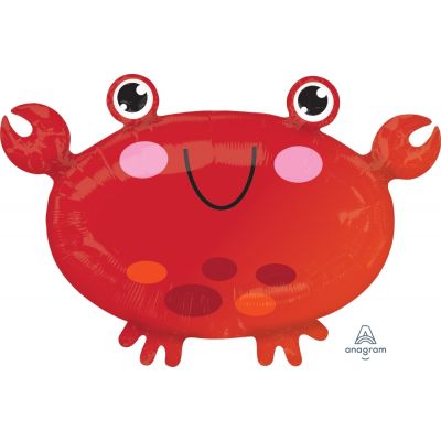 JNR SHAPE Foil Balloon - SEALIFE CRAB