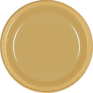 GOLD - Plastic Plate 26cm