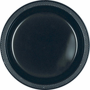 Jett Black - Plastic Plates 23cm