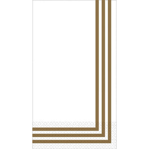 **CLEARANCE** GOLD - Luxury Guest Towels (Napkins)