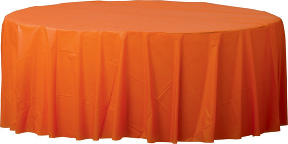 Orange - Table Cover ROUND