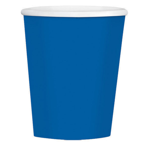 BIG PARTY PACK - BLUE PAPER CUPS