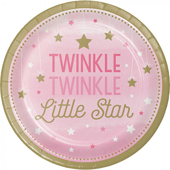 One Little Star (GIRL) - 22cm PLATE