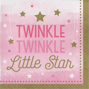 One Little Star (GIRL) - LUNCH NAPKINS