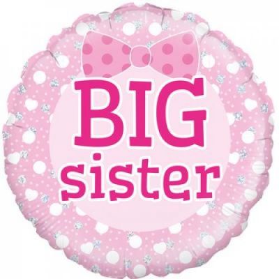 45cm Foil Balloon - BIG SISTER