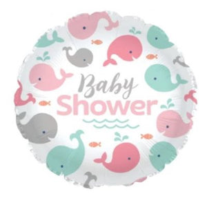 45cm Foil Balloon -  BABY SHOWER PINK