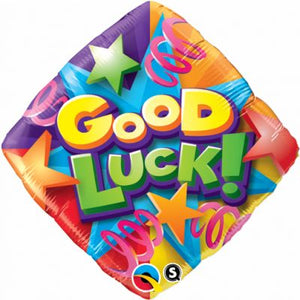 45cm Foil Balloon - GOOD LUCK