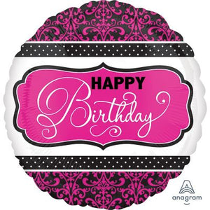 45cm Foil Balloon - HAPPY BIRTHDAY