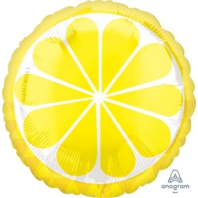 45cm Foil Balloon -  LEMON