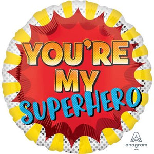 45cm Foil Balloon - YOU'RE MY SUPERHERO