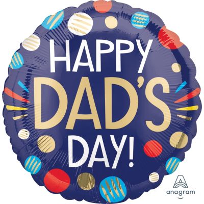 45cm Foil Balloon -  HAPPY DAD'S DAY