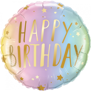 45cm Foil Balloon - HAPPY BIRTHDAY