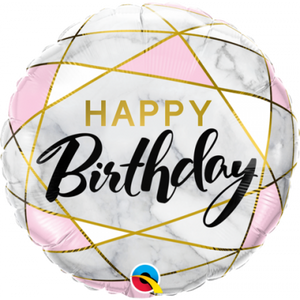 45cm Foil Balloon - HAPPY BIRTHDAY