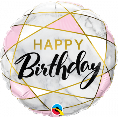 45cm Foil Balloon - HAPPY BIRTHDAY