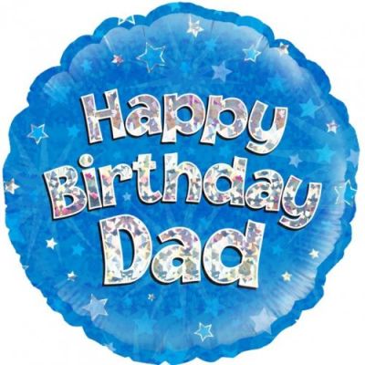 45cm Foil Balloon - HAPPY BIRTHDAY DAD