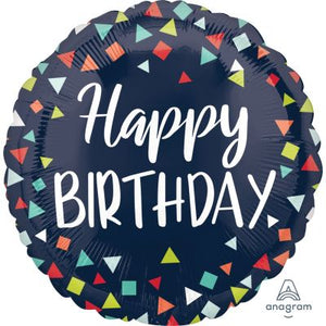 45cm Foil Balloon - HAPPY BIRTHDAY