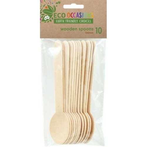 Bamboo SPOONS 10pk - 155mm
