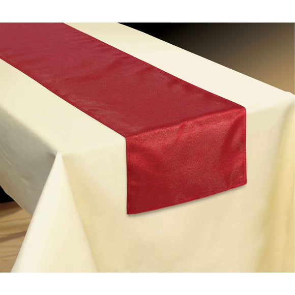 FABRIC TABLE RUNNER - RED
