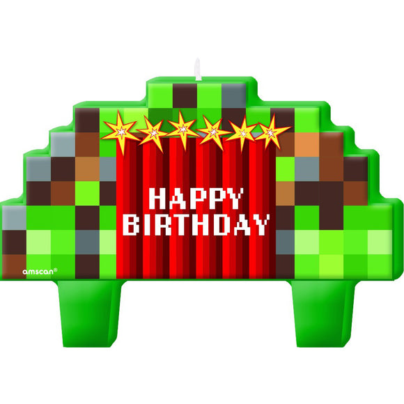 Birthday Candle Set - MINECRAFT - TNT