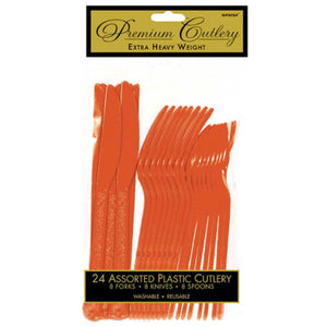 ORANGE - Cutlery Set