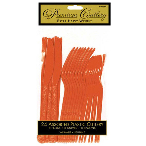 ORANGE - Cutlery Set