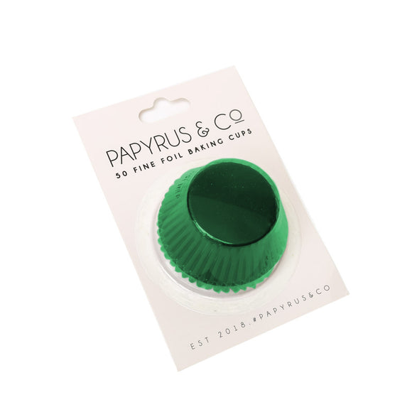 PAPYRUS & CO Foil Baking Cups GREEN
