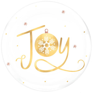 GOLD 'JOY' PLATE