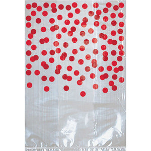 TREAT BAG - RED Dots