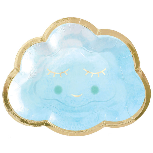 OH BABY (Blue Cloud) - PAPER Plate 6.5