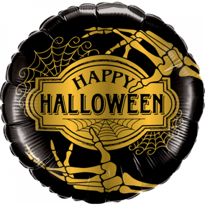 45cm Foil Balloon - HAPPY HALLOWEEN