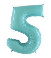 SuperShape Numbers BABY BLUE #5